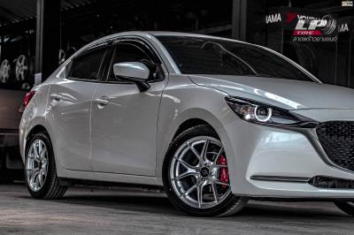 รถ - MAZDA 2 ล้อแม็ก - EmotionR FRE BY LENSO HS ขอบ - 17x7.5 ET35 4x100 ยาง - LENSO D-1CS
 เบอร์ - 215/45-17