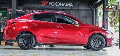 รถ - MAZDA 2 ล้อแม็ก - ENKEI SC48(MQ38) ดำด้าน ขอบ - 15x7 ET38 4x100 ยาง- DUNLOP EC300+
เบอร์ -185/65-15