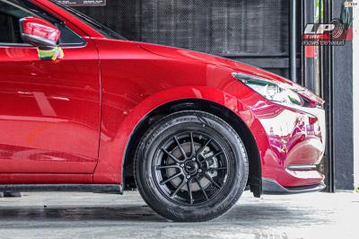 รถ - MAZDA 2 ล้อแม็ก - ENKEI SC48(MQ38) ดำด้าน ขอบ - 15x7 ET38 4x100 ยาง- DUNLOP EC300+
เบอร์ -185/65-15