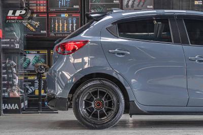 รถ - MAZDA 2 ล้อแม็ก - NK Performance NK105N (TC105n) Flowforming DGM ขอบ - 15x7 ET35 4x100
ยาง - DUNLOP CE300+ เบอร์ -185/65-15