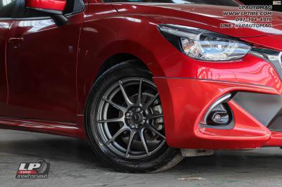 รถ - MAZDA 2 ล้อแม็ก - ADVANTI N979 PROTO FlowForming เทากัน สเปค - 16x7 ET35 4x100
ยาง - BRIDGESTONE RE004 เบอร์ - 205/55-16