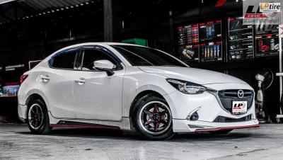 รถ - MAZDA 2 ล้อแม็ก - ENKEI SC57 สเปค - 15x7 ET35 4x100