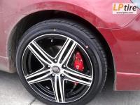 Mazda 3 + ล้อแม็ก SSW Crush (S103) 17นิ้ว สีดำหน้าเงา + ยาง DUNLOP LM 703 215/45-17