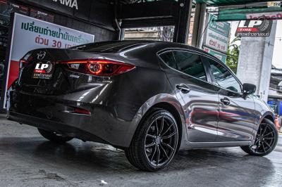 รถ - MAZDA 3 BM ล้อแม็ก - #VAGE #VF07 DARK GM FLAT สเปค - 18x8.5 ET35 5x112-5x114.3 ยาง - FIRENZA ST-01A เบอร์- 225/40-18