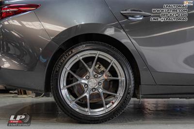 รถ - MAZDA 3 ล้อแม็ก - LENSO Jager Dyna Liquid Metal สเปค -18x8.5 ET35 5x114.3 ยาง - Michelin PILOT SPORT 4 เบอร์ - 215/45 R18