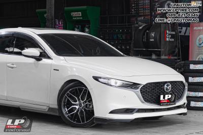 รถ - MAZDA 3 ล้อแม็ก - SSW S348 ดำหน้าเงา สเปค - 18x8.5 ET40 5x114.3 ยาง - YOKOHAMA V553
เบอร์ - 215/45-18