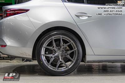 รถ - MAZDA 3 ล้อแม็ก - VAGE VF04 FlowForming สเปค - 18x8.5 ET35 5x112-5x114.3 ยาง - YOKOHAMA V553 เบอร์ - 215/45-18