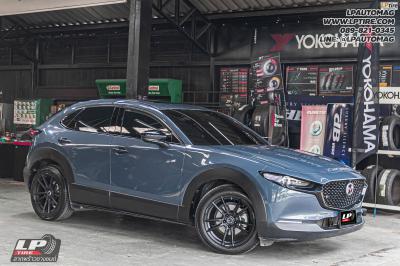 รถ - MAZDA CX-3 ล้อแม็ก - ENKEI SC47 ดำด้าน สเปค - 18x8.5 ET40 5x114.3