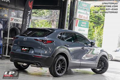 รถ - MAZDA CX-3 ล้อแม็ก - ENKEI SC47 ดำด้าน สเปค - 18x8.5 ET40 5x114.3