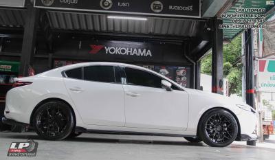 รถ - MAZDA 3 ล้อแม็ก - VAGE VF032 V-BLACK สเปค - 18x8.5 ET35 5x114.3-5x112 ยาง - MICHELIN PRIMACY4 เบอร์ - 225/45-18