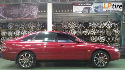 MAZDA 626 เปลี่ยนแม็ก Wolf Race s146 17