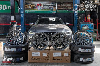 รถ - MAZDA CX-3 ล้อแม็ก - LENSO YETI HB สเปค -18x8.5 ET35 5x114.3 ยาง - YOKOHAMA V553
เบอร์ - 225/50-18