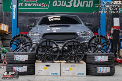 รถ - MAZDA CX-3 ล้อแม็ก - ENKEI SS05 ดำด้าน สเปค - 18x8 ET40 5x114.3 ยาง - LENSO D-1CS เบอร์ - 225/45-18