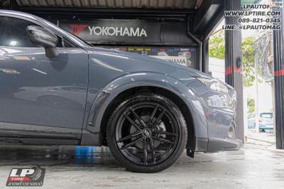 รถ - MAZDA CX-3 ล้อแม็ก - ENKEI SS05 ดำด้าน สเปค - 18x8 ET40 5x114.3 ยาง - LENSO D-1CS เบอร์ - 225/45-18