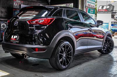 รถ -MAZDA CX-3 ล้อแม็ก - ENKEI SC52 ดำด้าน สเปค - 18x8.5 ET40 5x114.3 ยาง - FIRENZA ST-01A
เบอร์ - 225/45-18