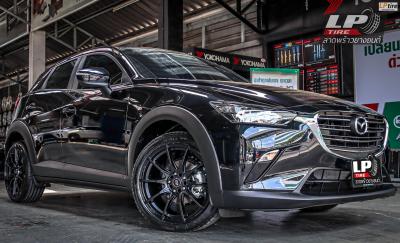 รถ -MAZDA CX-3 ล้อแม็ก - ENKEI SC52 ดำด้าน สเปค - 18x8.5 ET40 5x114.3 ยาง - FIRENZA ST-01A
เบอร์ - 225/45-18