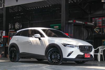 รถ - MAZDA CX-3 ล้อแม็ก - MGW RS05RR MF-1198F ดำด้าน สเปค - 18x8.5 ET38 5x112-5x114.3
ยาง - LENSO D-1CS เบอร์ - 225/45-18