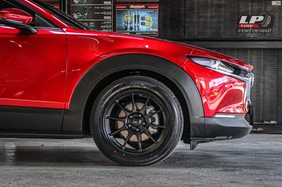 รถ - MAZDA CX30 ล้อแม็ก - KONIG N632 Dekagram FlowForming ดำด้าน ขอบ - 18x8.5 ET35 5x114.3
ยาง - YOKOHAMA V552 เบอร์ - 235/50-18