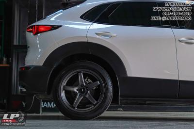 รถ - MAZDA CX-30 ล้อแม็ก - KONIG N947M Flowforming เทาด้าน สเปค - 18x8.5 ET32 5x114.3
ยาง - DUNLOP เบอร์ - 215/55-18