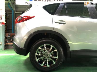 NEW MAZDA CX5 ออกมาจากศูนย์ มาจัดล้อแม็ก กับ ล้อแม็ก SSW S146 17 นิ้ว ET42 สี Blackโครเมี่ยมหน้าเงา ใช้กับยางเดิม