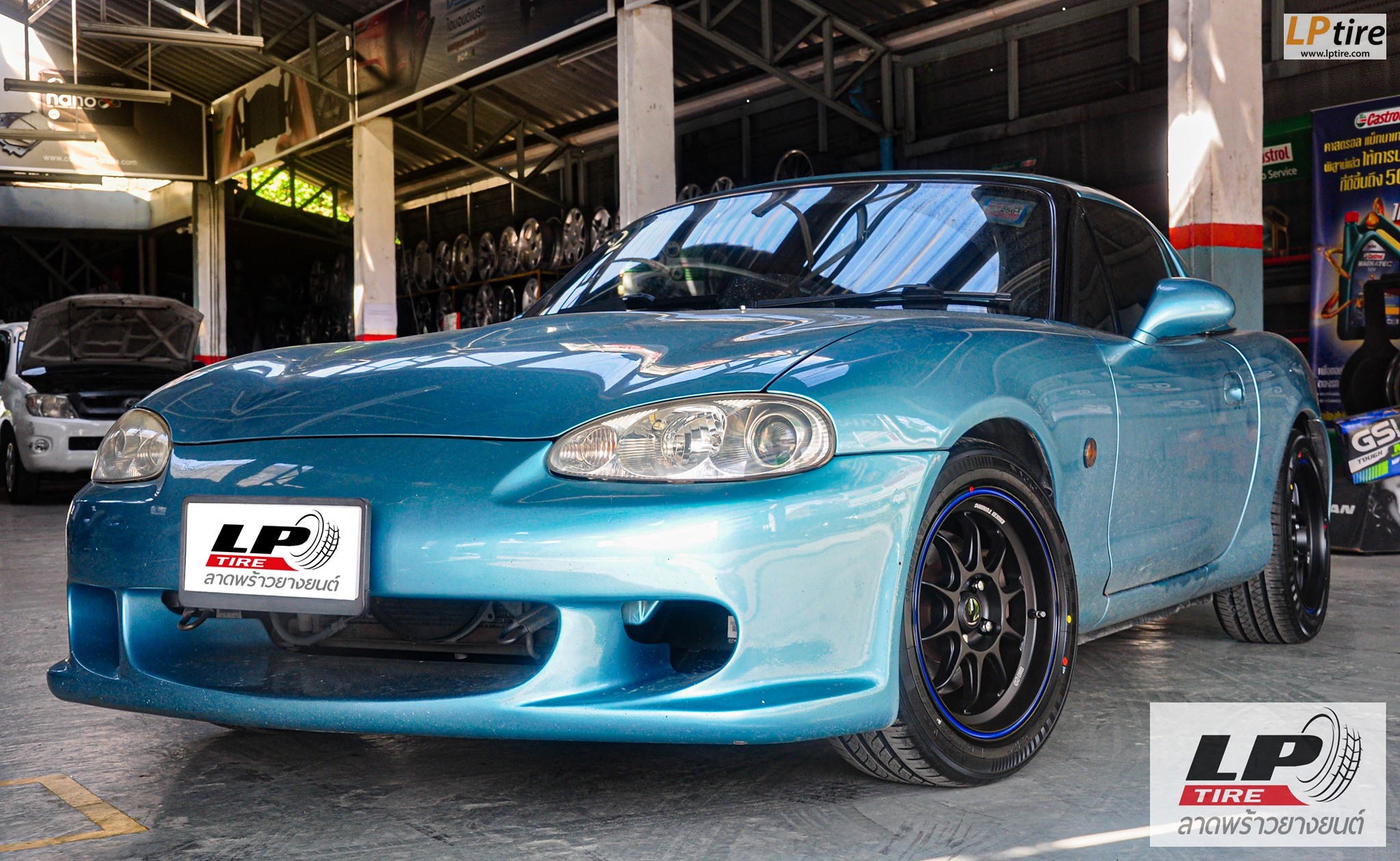 MAZDA MX-5 มาจัดล้อเทพ แท้ Enkei SC55
15x7 ET28 4H100
พร้อมยาง YOKOHAMA A.DRIVE 195/50R15
สวยลงตัวมาก ครับ