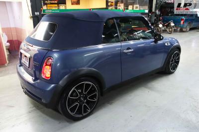 #MINI#COOPER&nbsp;+&nbsp;ล้อแม็ก LTC 401 17x7.5 ET40 4x100&nbsp;#ดำหน้าเงา&nbsp;พร้อมยางยนต์ YOKOHAMA ES32 205/45-17 ปี20&nbsp;