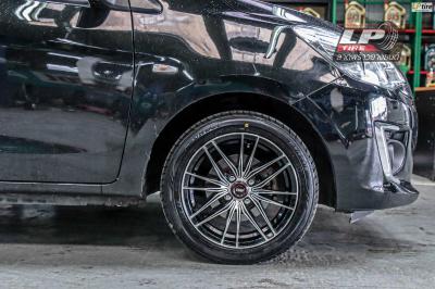 รถ - MITSUBISHI ATTRAGE ล้อแม็ก - APEX ZX097 (SM002) ดำหน้าเงา สเปค - 15x7 ET38 4x100
ยาง - DUNLOP LM704 เบอร์ - 195/50-15