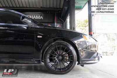 รถ - Mitsubishi Lancer EX&nbsp;ล้อแม็ก - ADVANTI MD002 INIZIO FlowForming ดำด้าน สเปค - 18x8.5 ET35 5x114.3&nbsp;รัดยาง - LENSO D-1CS เบอร์ - 225/45-18