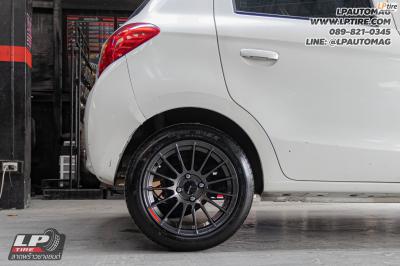 รถ - MITSUBISHI MIRAGE ล้อแม็ก - EmotionR RSR (RS05RR) Dark Gun สเปค - 15x7 ET35 4x100
ยาง - LENSO D-1CS เบอร์ - 195/50-15