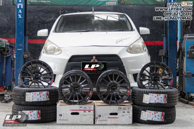 รถ - MITSUBISHI MIRAGE ล้อแม็ก - EmotionR RSR (RS05RR) Dark Gun สเปค - 15x7 ET35 4x100
ยาง - LENSO D-1CS เบอร์ - 195/50-15