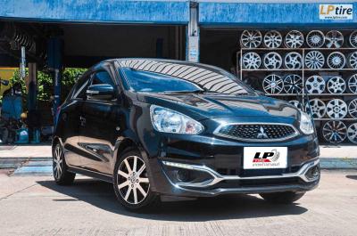 



MITSUBISHI MIRAGE มาใส่ล้อ AF 14x5 4H100 ดำหน้าเงาใช้ยางเดิมได้เลยครับ



