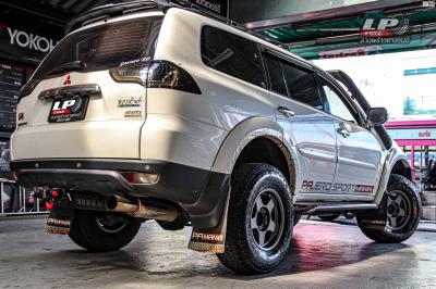 รถ - MITSUBIISHI PAJERO V80/V90 ล้อแม็ก - TAW TAM3290 สเปค -16x8 ET0 6x139.7 รัดยาง - ยางเดิม เบอร์ -