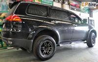 Mitsubishi Pajero + ล้อเเม็ก WestSport 17นิ้ว สีเทา + ยาง DUNLOP AT20 265/65-17