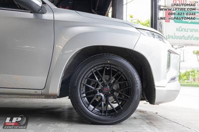 รถ - MITSUBISHI TRITON ล้อแม็ก - SSW S348 ดำด้าน สเปค - 17x8 ET38 5x114.3 ยาง - ALLIANCE AL30 030Ex เบอร์ - 225/55-17