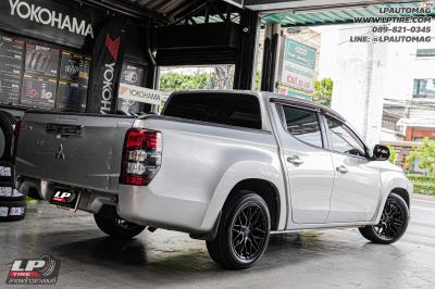 รถ - MITSUBISHI TRITON ล้อแม็ก - SSW S348 ดำด้าน สเปค - 17x8 ET38 5x114.3 ยาง - ALLIANCE AL30 030Ex เบอร์ - 225/55-17