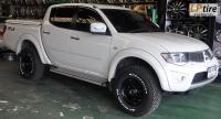 Mitsubishi Triton + ล้อแม็ก Bradley 16นิ้ว สีดำด้าน + ยาง BF GOODRICH KO 265/70-16