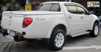 Mitsubishi Triton + ล้อแม็ก Lenso RT7 18นิ้ว สีขาวขอบเงา + ยาง YOKOHAMA G-012 265/60-18