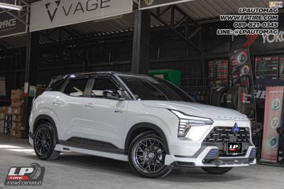 รถ - Mitsubishi XForce HEV ล้อแม็ก - VAGE VF032 V-DARK สเปค - 18x8.5 ET35 5x114.3-5x112