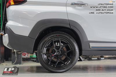 รถ - MITSUBISHI XPANDER&nbsp;ล้อแม็ก - ORI WHEELS CHAPTER-4 FlowForming V-BLACK สเปค - 17x8 ET35 5x112-5x114.3