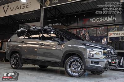 รถ - MITSUBISHI XPANDER&nbsp;ล้อแม็ก - ORI WHEELS CHAPTER-4 FlowForming V-DARK สเปค - 17x8 ET35 5x112-5x114.3&nbsp;ใช้ยางเดิม