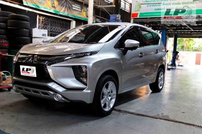 #MITSUBISHI#XPANDER + #MOMO#STORM_G2 17x8 ET35 5x114.3 สีHypersilver พร้อมยางยนต์ YOKOHAMA #AE51 225/50-17 ปี20 + สปริงโหลด #สวยงามลงตัว