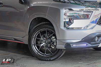 รถ - MITSUBISHI XPANDER ล้อแม็ก - LENSO Jager Dyna HD สเปค - 17x7.5 ET35 5x114.3 ยาง - BRIDGESTONE เบอร์ -205/55-17 น็อตล้อ 7 เหลี่ยม 12x1.5 (รุ้ง)