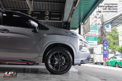 รถ - MITSUBISHI XPANDER ล้อแม็ก - LENSO Jager Dyna HD สเปค - 17x7.5 ET35 5x114.3 ยาง - BRIDGESTONE เบอร์ -205/55-17 น็อตล้อ 7 เหลี่ยม 12x1.5 (รุ้ง)