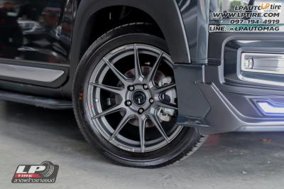 รถ - MITSUBIISHI XPANDER CROSS ล้อแม็ก - ENKEI SC46 เทากัน สเปค -17x7.5 ET35 5x114.3 ยาง - BRIDGESTONE Ecopia EP150 เบอร์ - 205/55-17