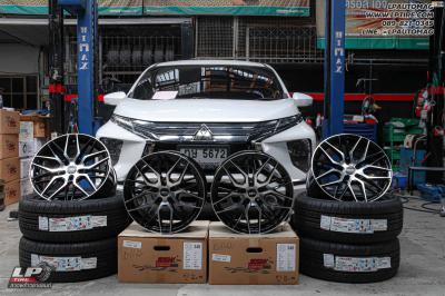 รถ - MITSUBIISHI XPANDER ล้อแม็ก - SSW S348 ดำหน้าเงา สเปค - 17x8 ET38 5x114.3 ยาง - ALLIANCE AL30 030Ex เบอร์ - 215/50-17