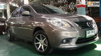 NISSAN ALMARA จัด ล้อแม็ก MGW 6234 15