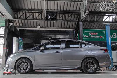 รถ - NISSAN ALMERA ล้อแม็ก - LENSO Jager Dyna HD สเปค - 16x7 ET35 4x100 ยาง - ALLIANCE AL30 030Ex เบอร์ - 205/55-16