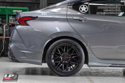 รถ - NISSAN ALMERA ล้อแม็ก - SSW S348 ดำด้าน สเปค - 17x8 ET38 4x100 ยาง - ALLIANCE AL30 030Ex
เบอร์ - 215/45-17