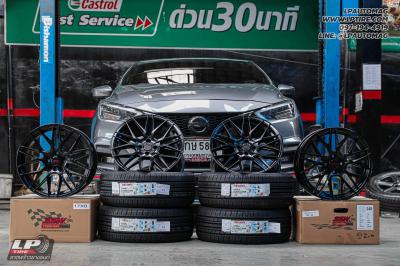 รถ - NISSAN ALMERA ล้อแม็ก - SSW S348 ดำด้าน สเปค - 17x8 ET38 4x100 ยาง - ALLIANCE AL30 030Ex
เบอร์ - 215/45-17