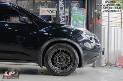 รถ - NISSAN JUKE ล้อแม็ก - ADVANTI MD002 INIZIO FlowForming เทาด้าน สเปค - 17x7.5 ET45 5x114.3 ยาง - BRIDGESTONE TURANZA T6 เบอร์ - 215/55-17